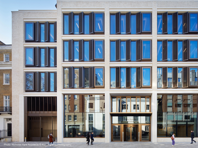 UCL Student Centre Exteriour Facade