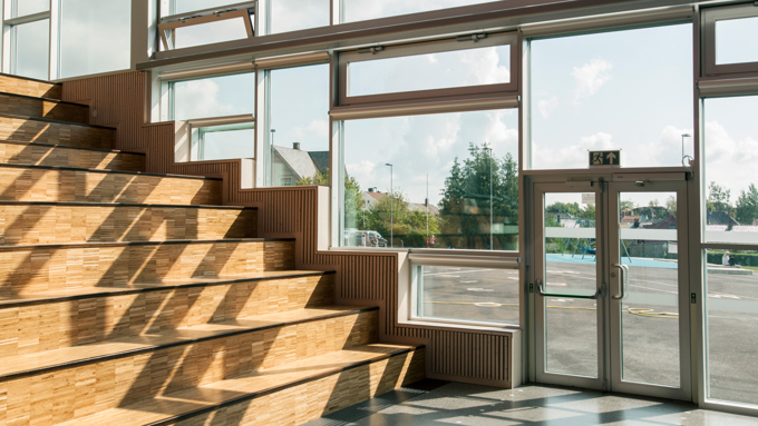 Mesterfjellet Skole interior facade