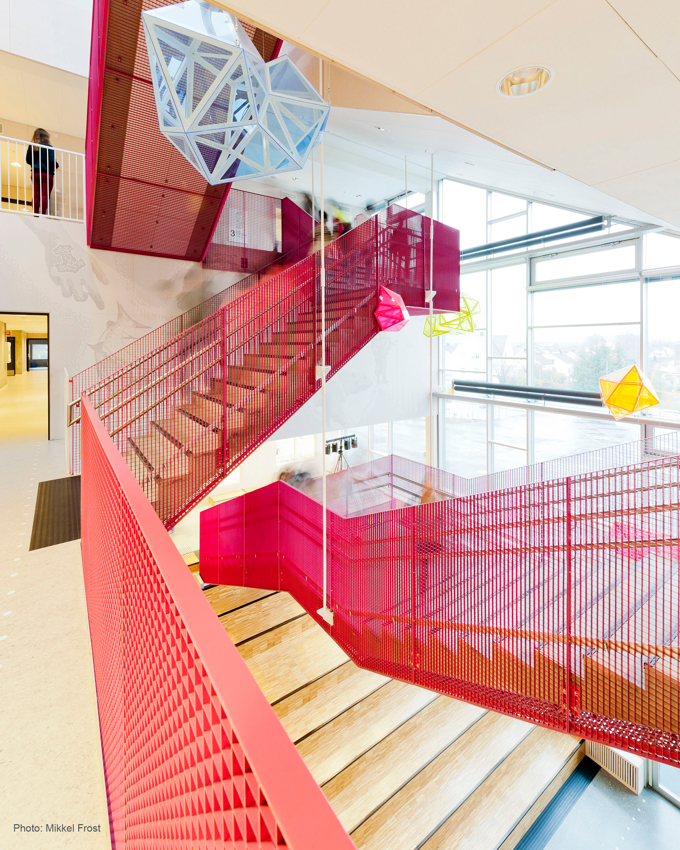 Mesterfjellet Skole staircase