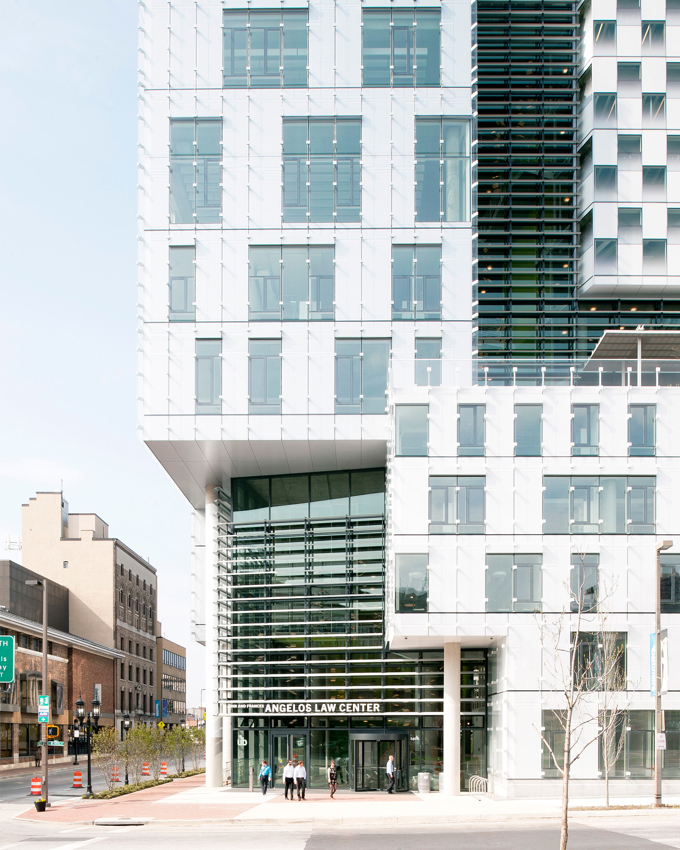 The University Of Baltimore School Of Law John And Frances Angelos Law Center Web 02